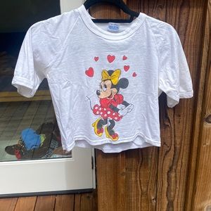 Vintage Disney Mini Mouse crop tee!